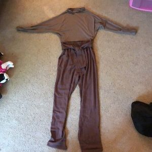 A two peace brown costume